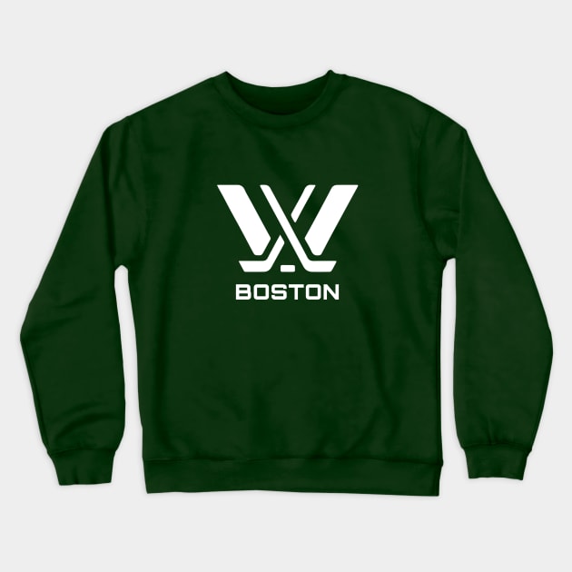 PWHL Boston Logo Crewneck Sweatshirt by logoarts